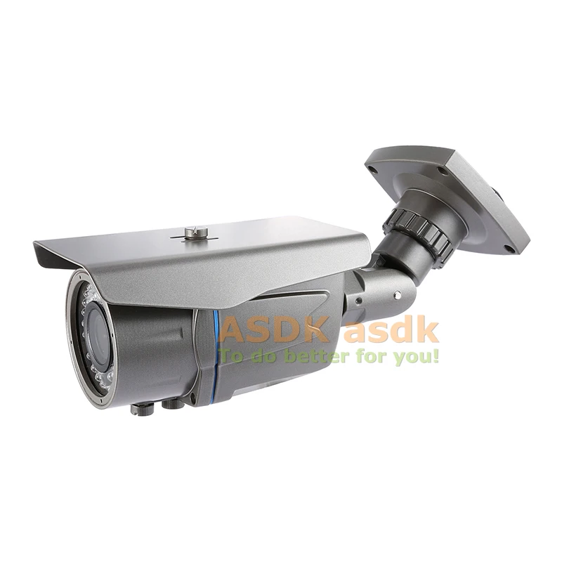 Водонепроницаемый 700TVL наружное наблюдение 42 светодиодный 2,8-12 мм зум sony Effio-E CCD/CMOS CCTV камера безопасности Видео аналоговая камера
