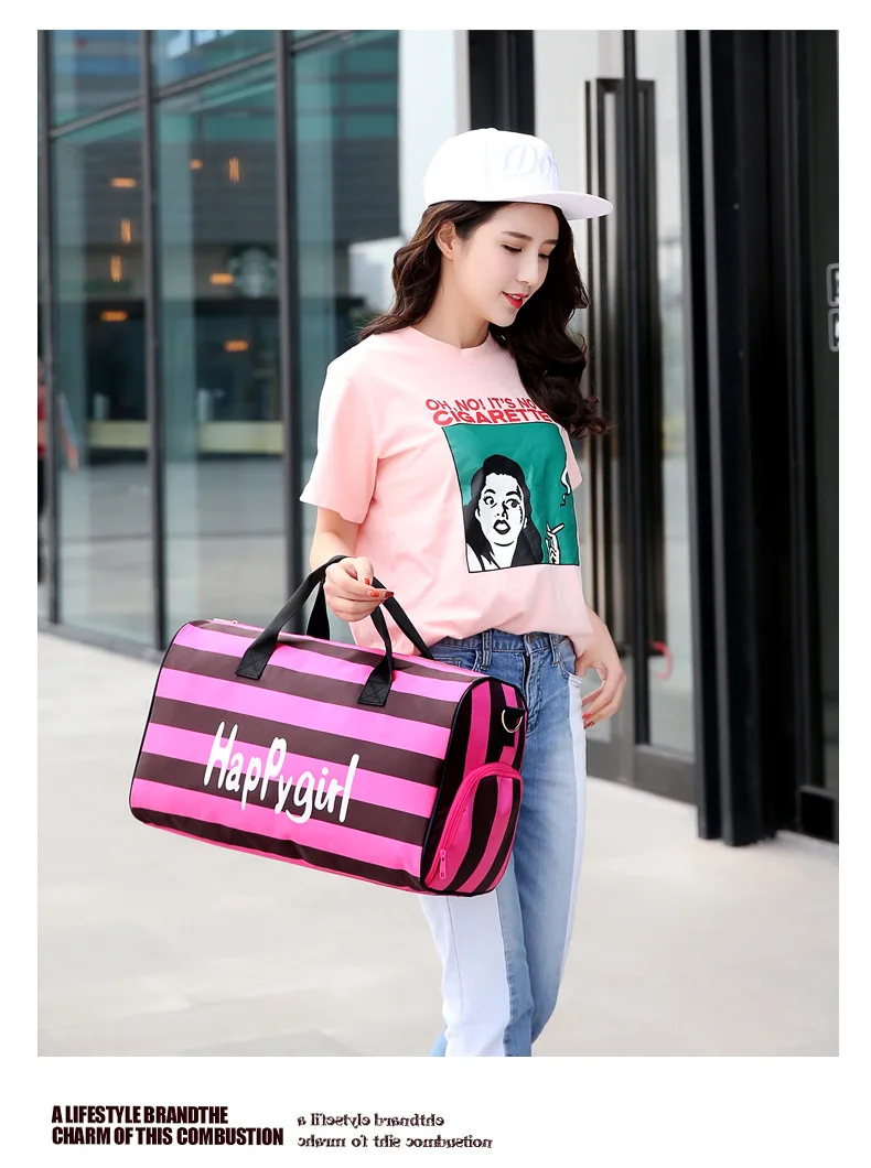 Женская дорожная сумка в Корейском стиле дорожная сумка для девочки багажная сумка новая сумка Bolsa Feminina
