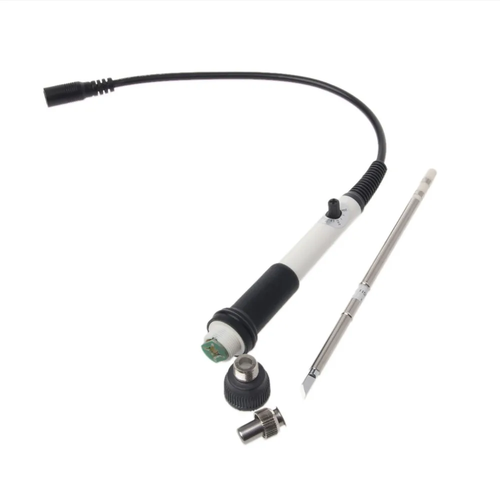 T12 DC 12 24V 75W мини Электрический паяльник Регулируемая температура +