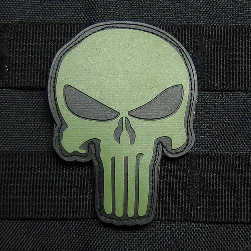 

SEAL TEAM 6 Punisher Skull Morale 3D PVC patch PB516