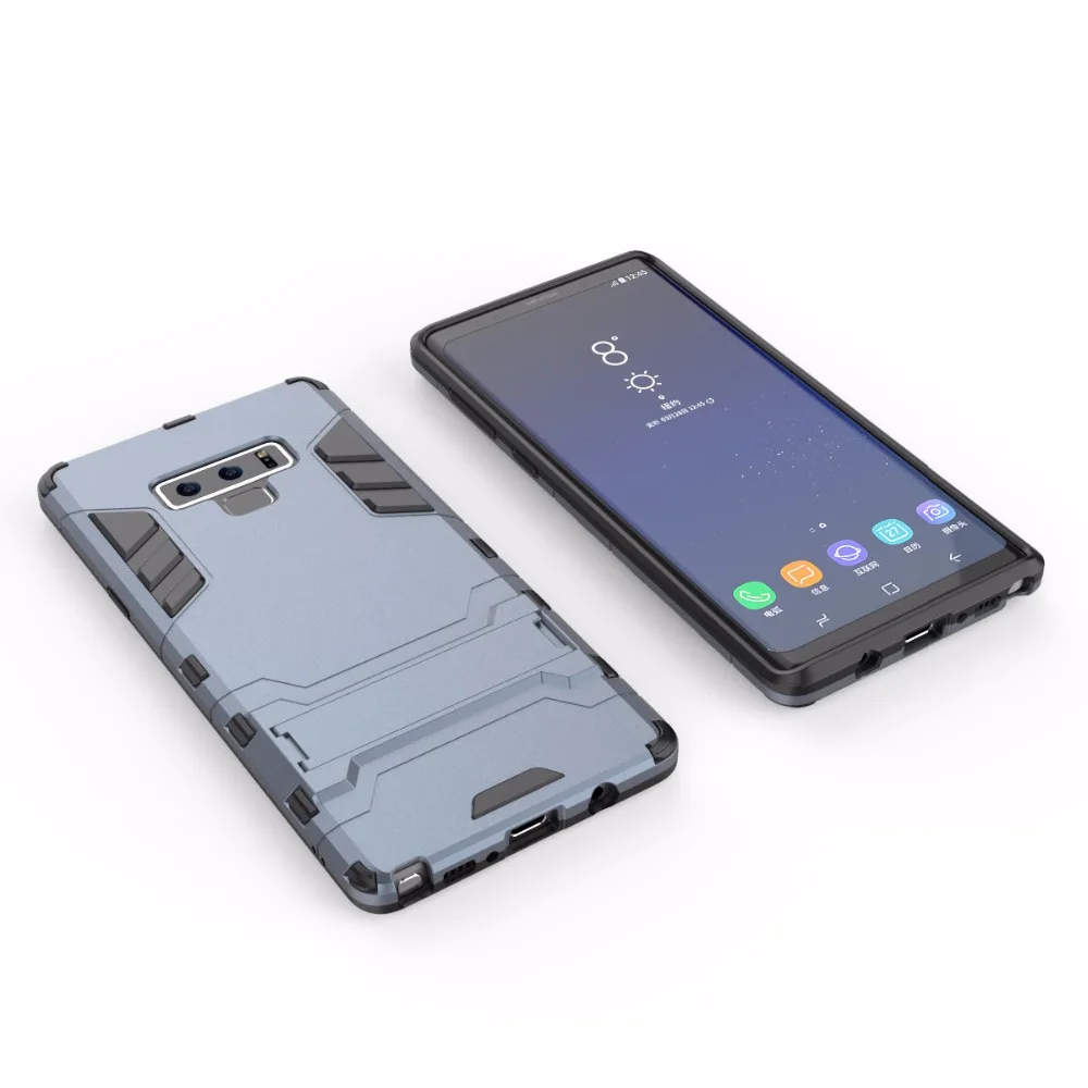 Чехол подставка для Samsung Galaxy Note 9 S10 lite S9 Plus S8 S7 J6 J7 J8 A8 A6 2018 A3 A5 A7 360|Бамперы| |