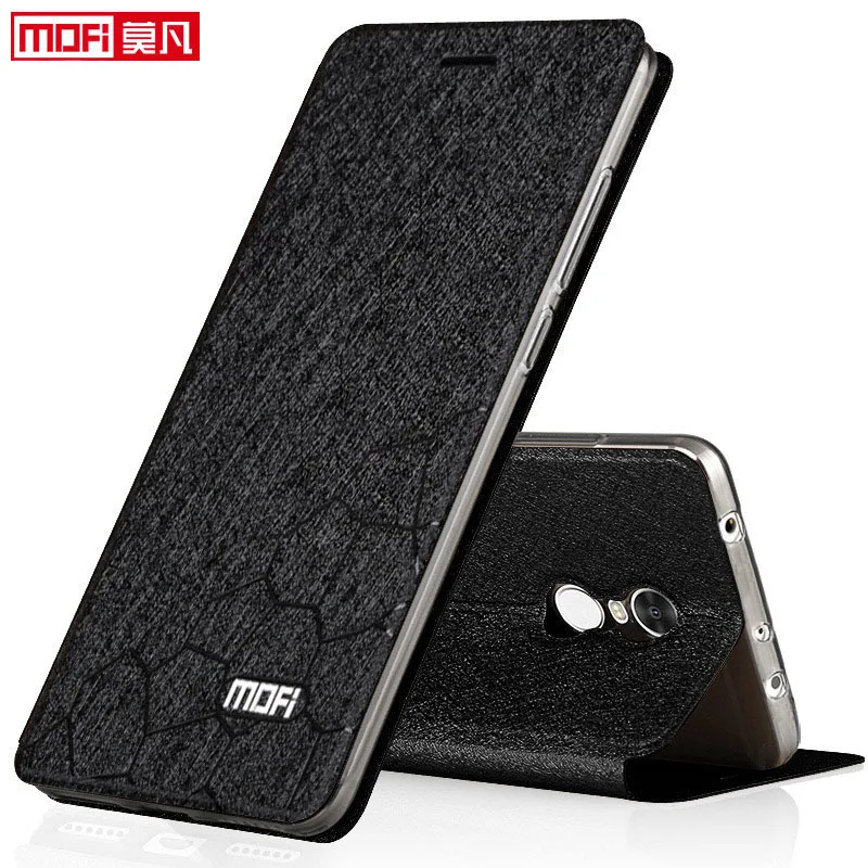 

Xiaomi Redmi 5 Case Cover Flip Leather Book PU Mofi Luxury Soft Silicon Capa Glitter Thin 5.7" 2GB Xiaomi Redmi 5 Case
