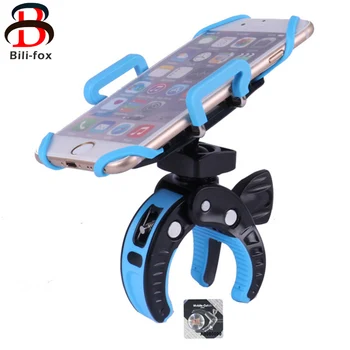 

Bike Bicycle Bracket Mobile Phone Holder Stand Mount Handlebar 360 Degree Rotation Motorcycle for Samsung for iPhone Phone GPS