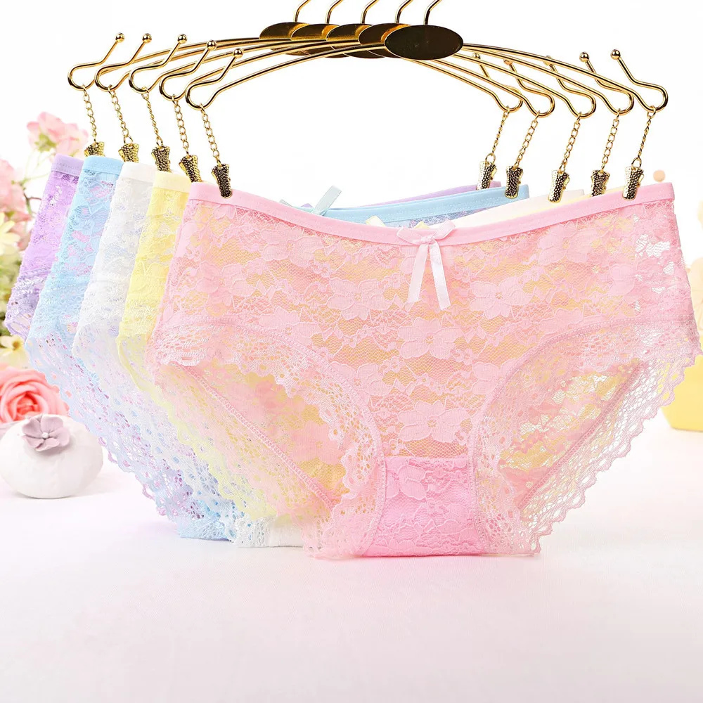 

Bamboo Charcoal Simple Fashion Solid Color Girls Underwear Breathable Low Waist Sexy Ladies Triangle Briefs