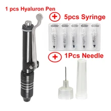 Новинка, регулируемая ручка с гиалуроновой кислотой высокого давления для защиты от морщин/подъема губ, Гиалуроновый пистолет, распылитель, гиалуроновая ручка