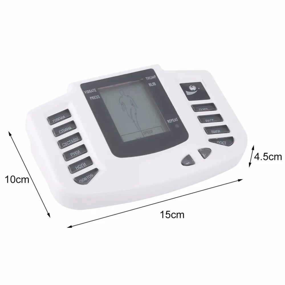 Digital Electronic Body Slimming Pulse Massage Muscle Relax Stimulator Acupuncture Therapy Machine Physiotherapy Apparatus EU Digital Electronic Body Slimming Pulse Massage Muscle Relax Stimulator Acupuncture Therapy Machine Physiotherapy Apparatus EU