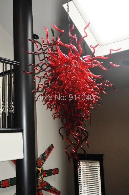 

Free Shipping AC Led Contracted Luxury Europe Type Murano Glass Pendant Lights