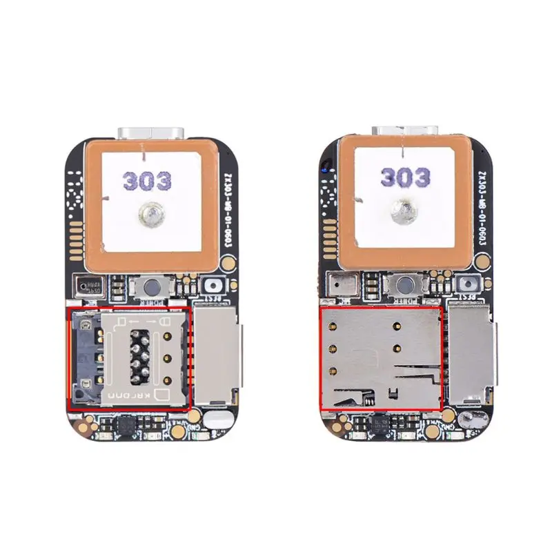  Super Mini Größe GPS Tracker GSM AGPS Wifi LBS Locator Kostenloser Web APP Tracking Stimme Recorder