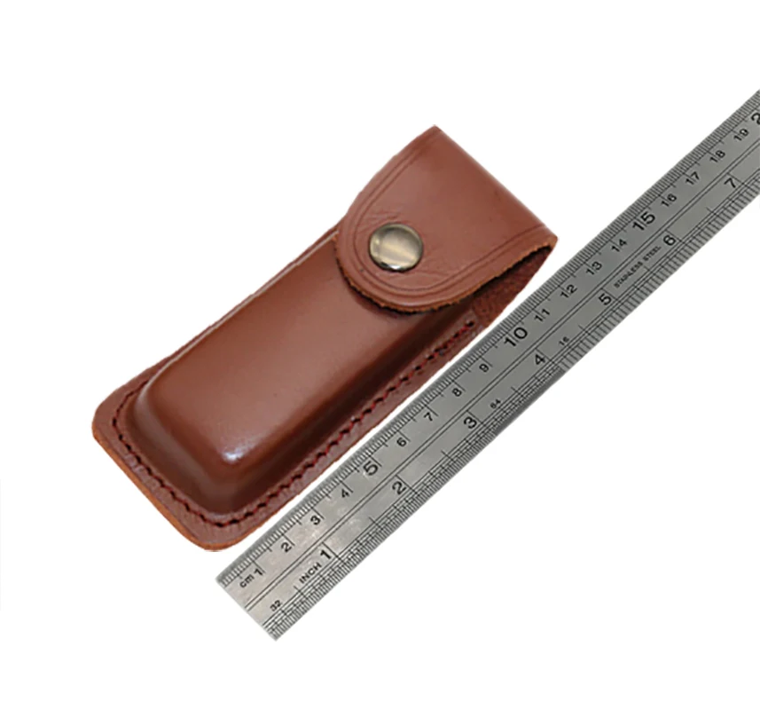 

fold knife tool flashlight belt loop case holder leather sheath holster pouch bag pocket hunt camp outdoor carry edc multi gear