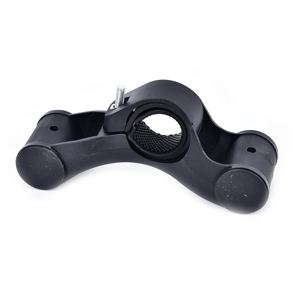 Black Bicycle Light Lamp Bracket Cycling Handlebar Extensions Mount