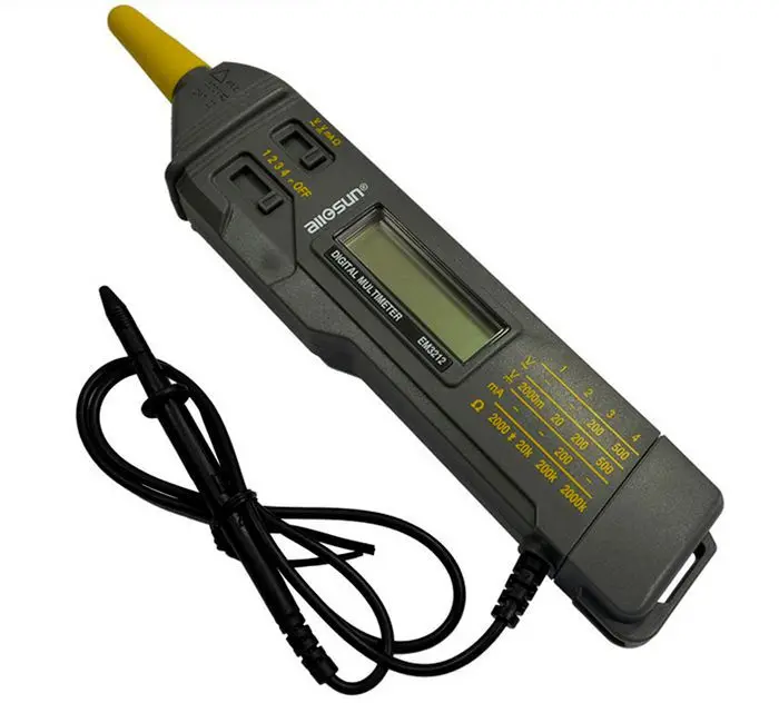 

EM3212 digital pen type multimeter, , portable multimeter with overload protection.