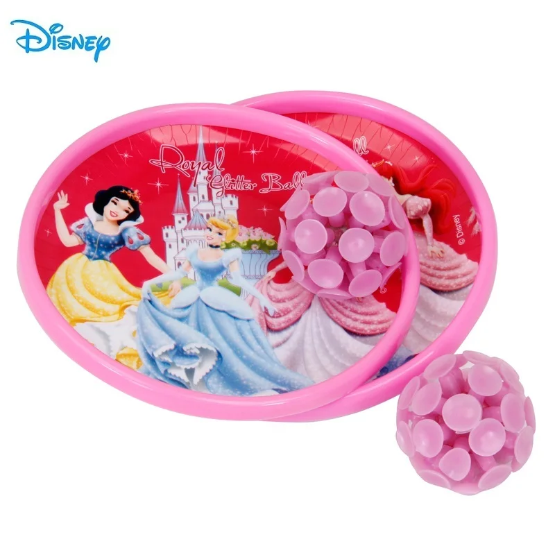 Disney принцессы Детская игрушка поймать мяч набор дартс розовый малыш Дартс Панели игр на открытом воздухе новый милый забавный Семья игры