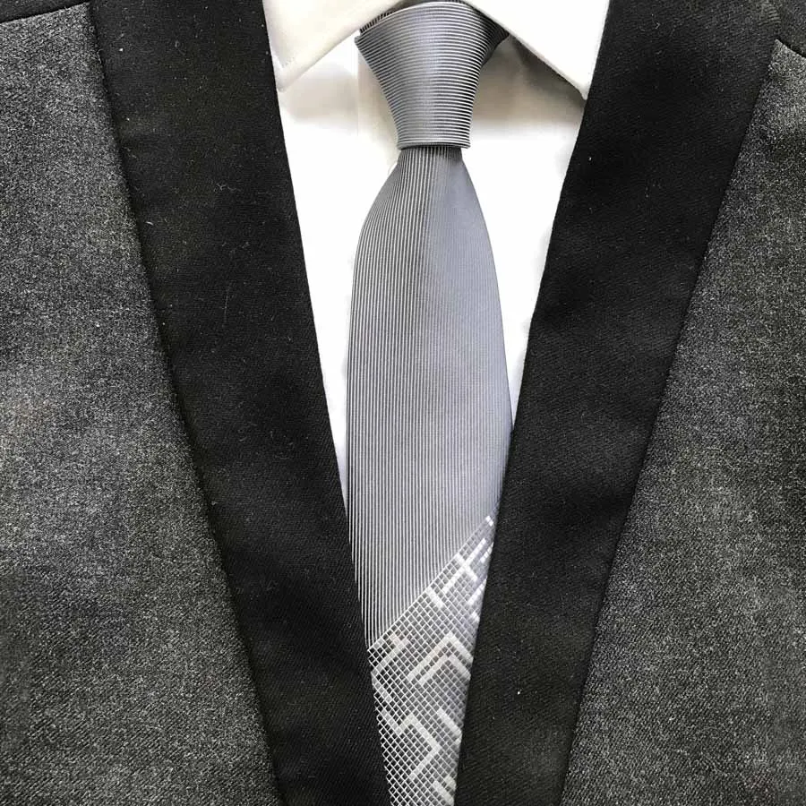 7 см Продвижение Мужские модные галстуки дизайнерские мужские высококачественные жаккардовые тканые галстуки для бизнеса свадебные галстуки Gravata - Цвет: Picture Color