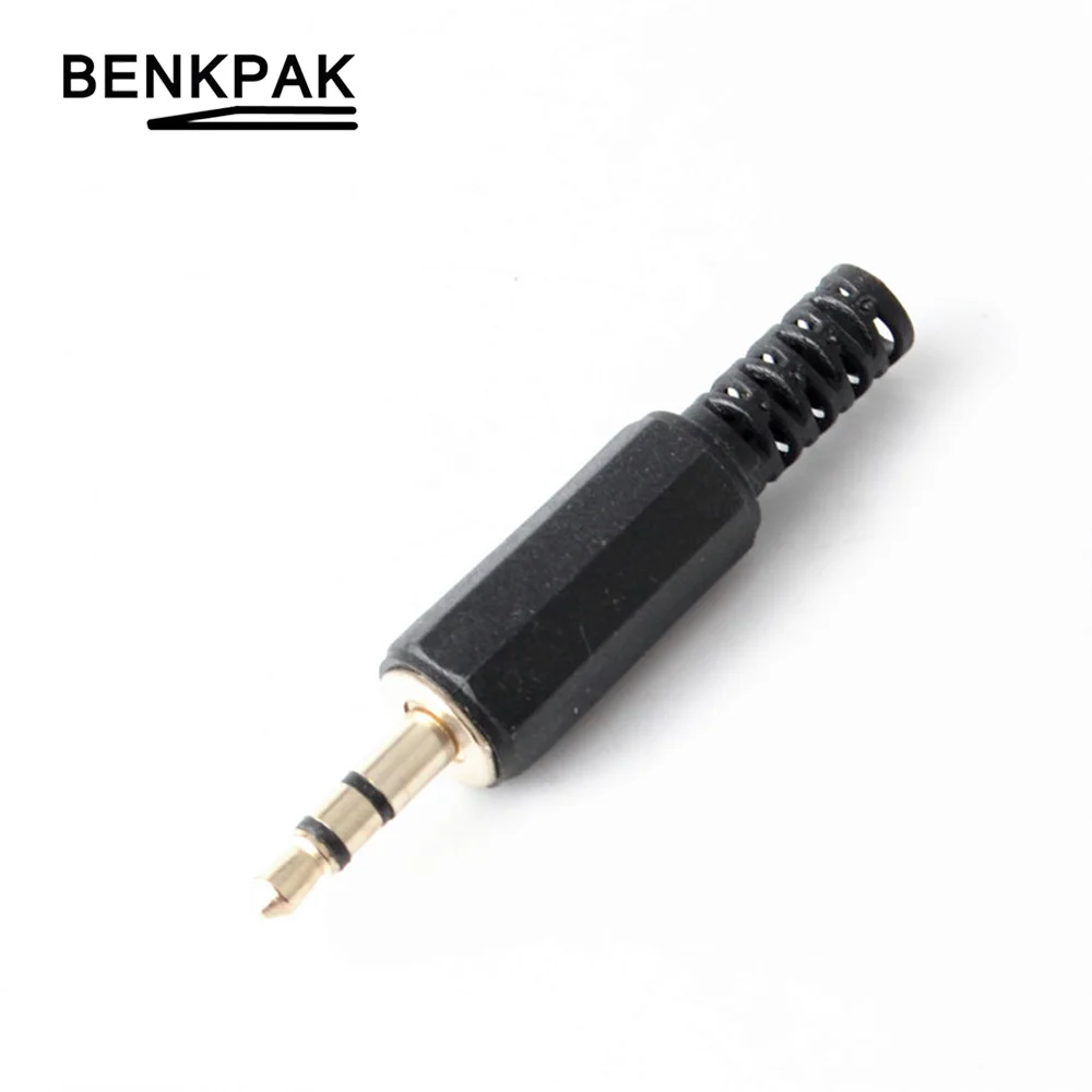 

10PCS 3.5mm Stereo Male Jack Plug Audio Connector Booted 3.5 Headphone microphone plug Connector