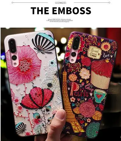 

BBY1-MATE20pro mobile phone shell suitable for three-dimensional relief tpu anti-fall iphoneX mobile phone shell