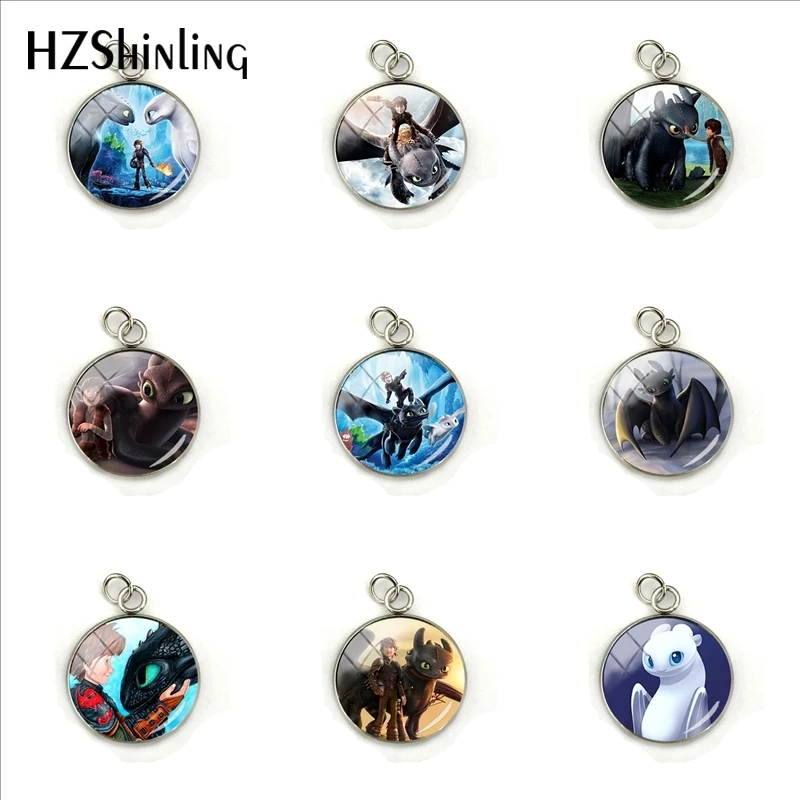 

2019 New How to Training Your Dragon Anime Movies Charms Jewelry How to Training Your Dragon Style Pendants Gifts for Children