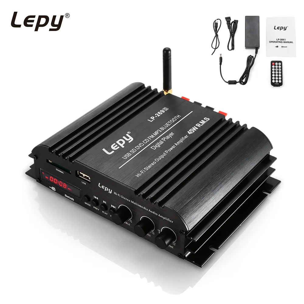 Original Lepy LP 269S Portable Mini HiFi Digital Stereo