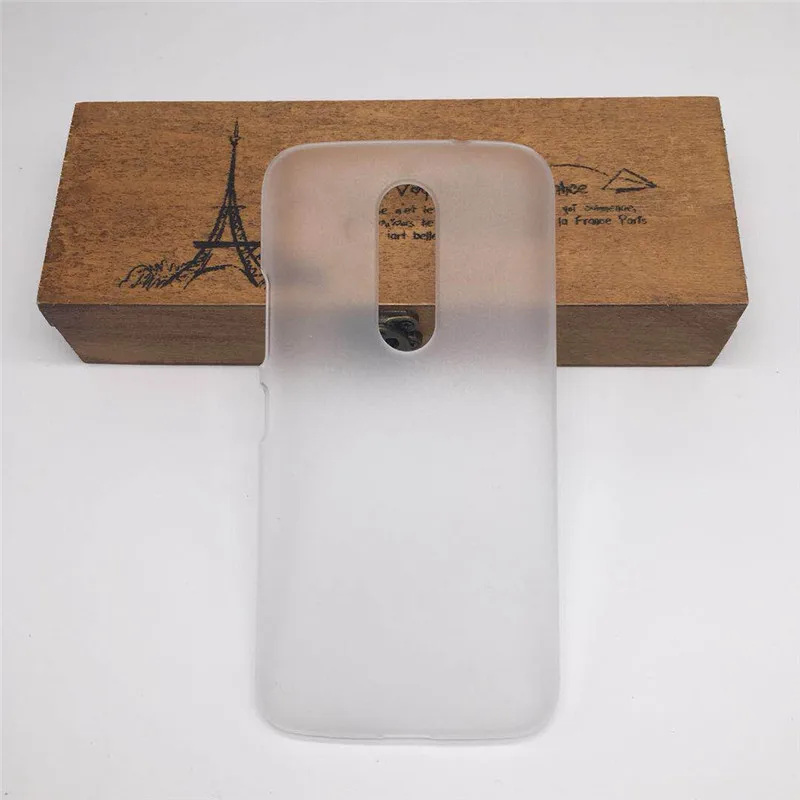 

Hard Matte Clear Cover For Motorola Moto M XT1662 XT1663 Frosted Shield Phone Back Half Cover Case Bag Fuda Capa