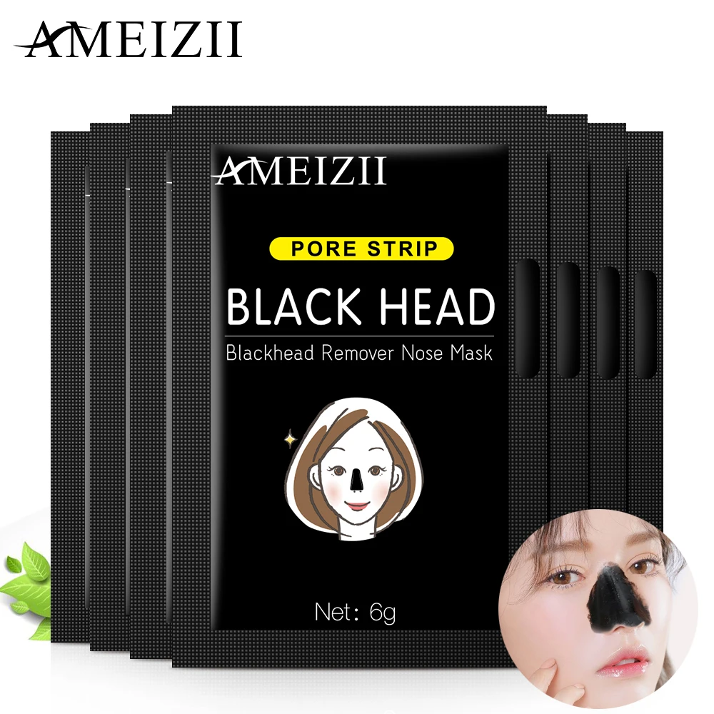 Ameizii от угрей коллагеновая маска от угля Тканевая маска для лица удаления угрей грязевая маска для носа лечение акне усадка поры