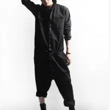 S-6XL Корейская мужская новая одежда персонализированные модные комбинезоны мужские цельные брюки певица костюмы плюс размер