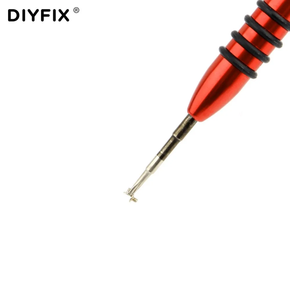 DIYFIX 1 шт. Прецизионная отвертка Y0.6 P2 P5 Pentalobe 1,5 Phillips для MacBook мобильного телефона MP3 Инструменты для ремонта открывания