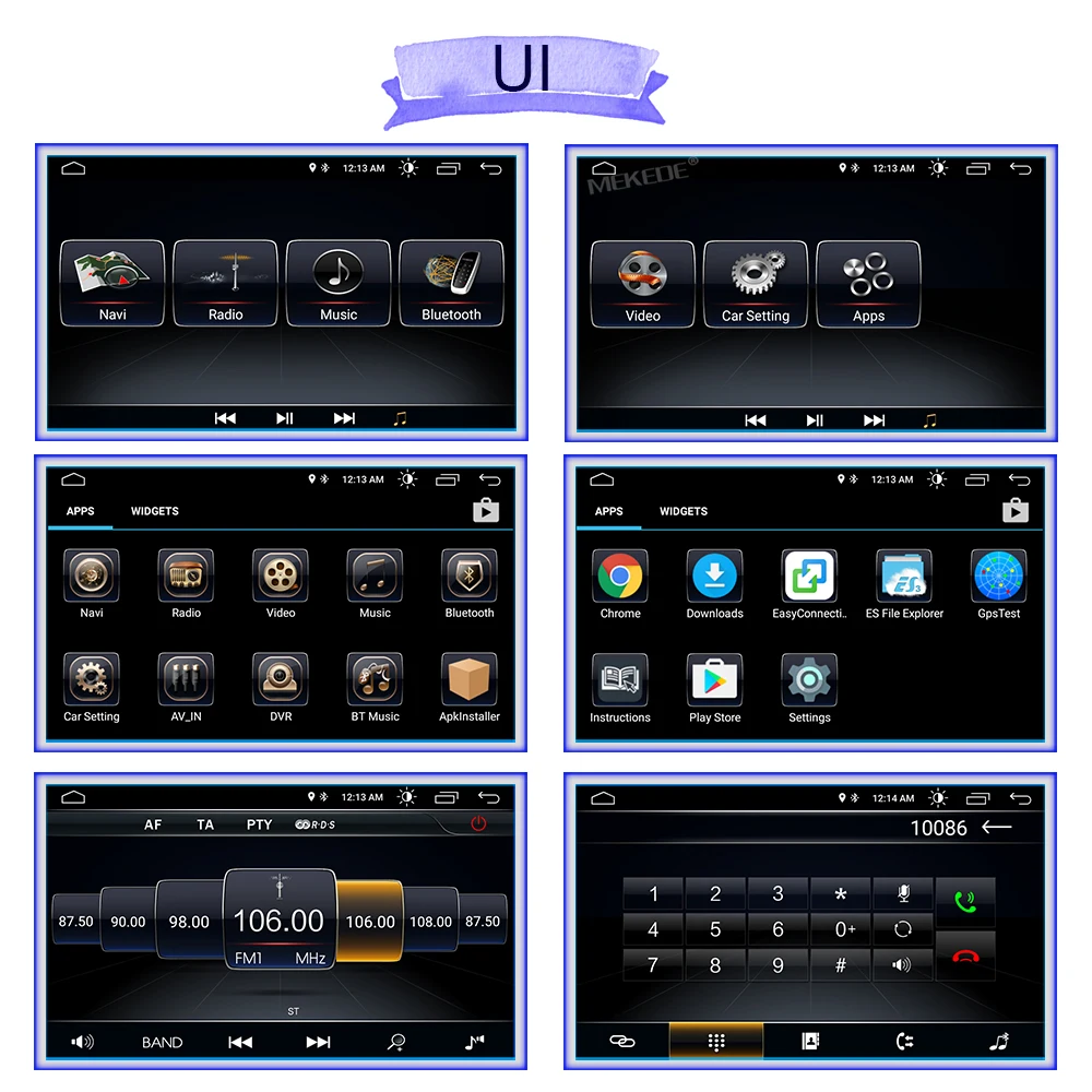 Clearance Android8.0 car DVD Radio Player GPS Navigation System for Skoda Octavia Laura 2004 2005 2006 2007 2008 2009 2010 2011 2012 2013 34