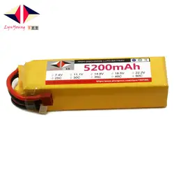 LYNYOUNG 5S rc Lipo батарея 18,5 в 5200 мАч 25C для вертолет Quadcopter беспилотный самолёт запчасти автомобиля