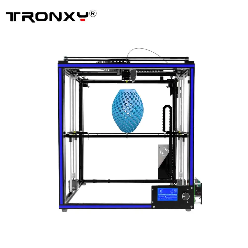 Tronxy X5S 3d Принтер Комплект Большой размер 330*330*400 мм DIY принтеры с горячей sd-картой 12864p ЖК-экран 3d принтер - Цвет: X5S KIT