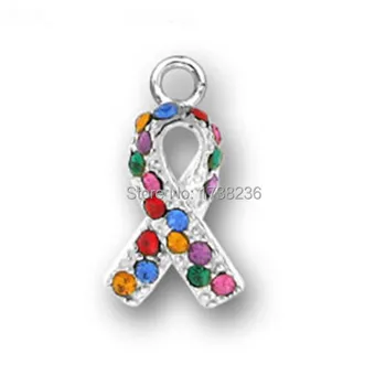 

Multi-Crystal Puzzle Piece Autism Ribbon Charm
