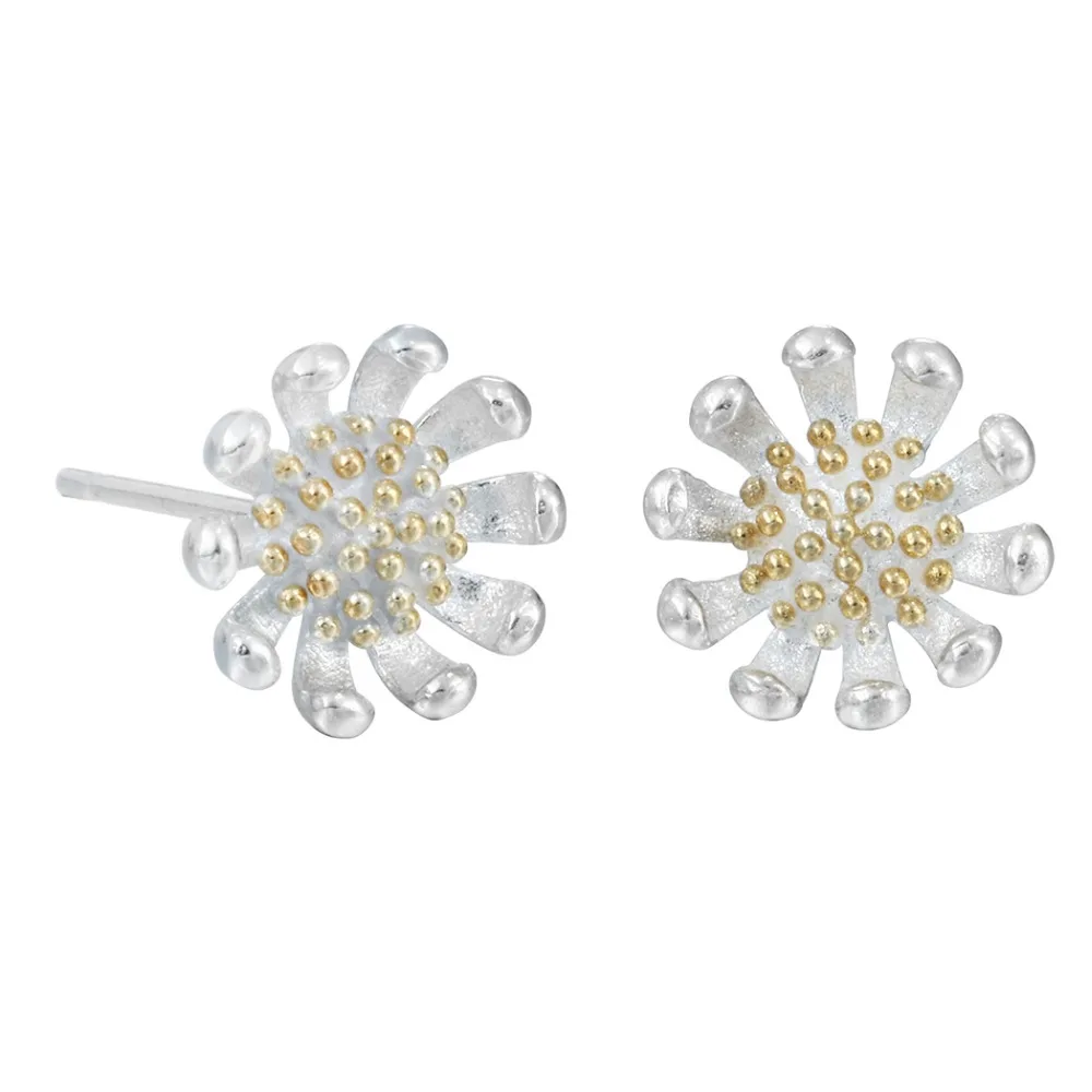 QIAMNI-925-Sterling-Silver-Chrysanthemum-Flower-Piercing-Stud-Earring-for-Women-Girl-Christmas-Accessories-Jewelry-Pendientes