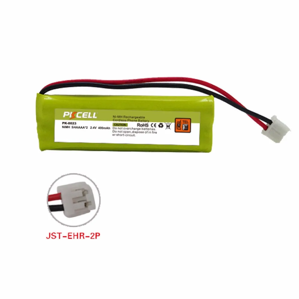 PKCELL ni-mh 5/4AAAA* 2 2,4 V 400mAh беспроводной телефон батарея для V-Tech BT-18443 BT-28443(PK-0023