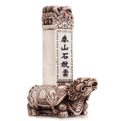 SCY 331 + Taishan shigandang украшения из смолы дракон черепаха памятник задний угол от