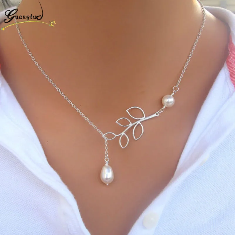 

1Pcs Delicate Bird & Leaf Shape Pendant Necklace Women Fashion Jewelry Chain Necklaces Euramerican Style Decorative Bijoux