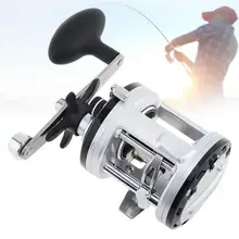Барабанная рыболовная Катушка 12+ 1 шарикоподшипник 5,6: 1 Правая рука Троллинг колесо литье морская Рыболовная Снасть