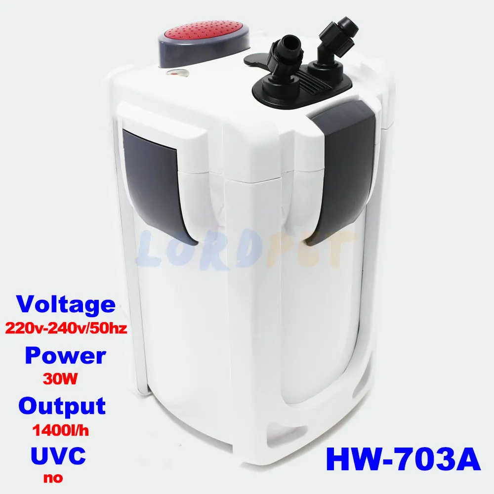 Sunsun Hw703a Aquarium External Canister Filter 1400 L/h 30w 3 Stages