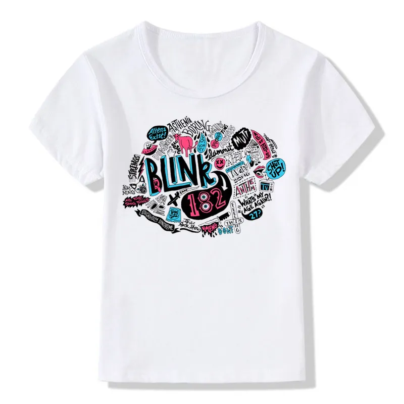 Buy Cheap Blink 182 Print TShirt Boys Girls Toddlers Kids Online Australia Little Punk