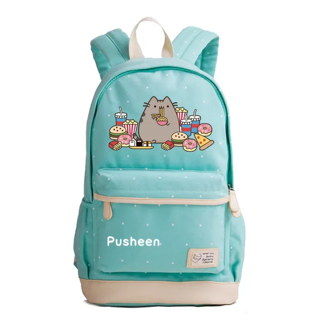 teal bookbag