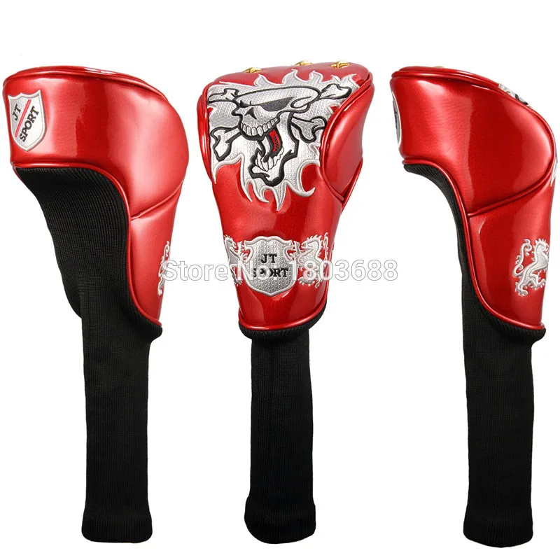 جديد 4 ألوان الجمجمة أداة لعب الجولف غطاء رأس 460cc نادي الغولف غطاء للسائق شحن مجاني جديد 4 ألوان الجمجمة أداة لعب الجولف غطاء رأس 460cc نادي الغولف غطاء للسائق شحن مجاني