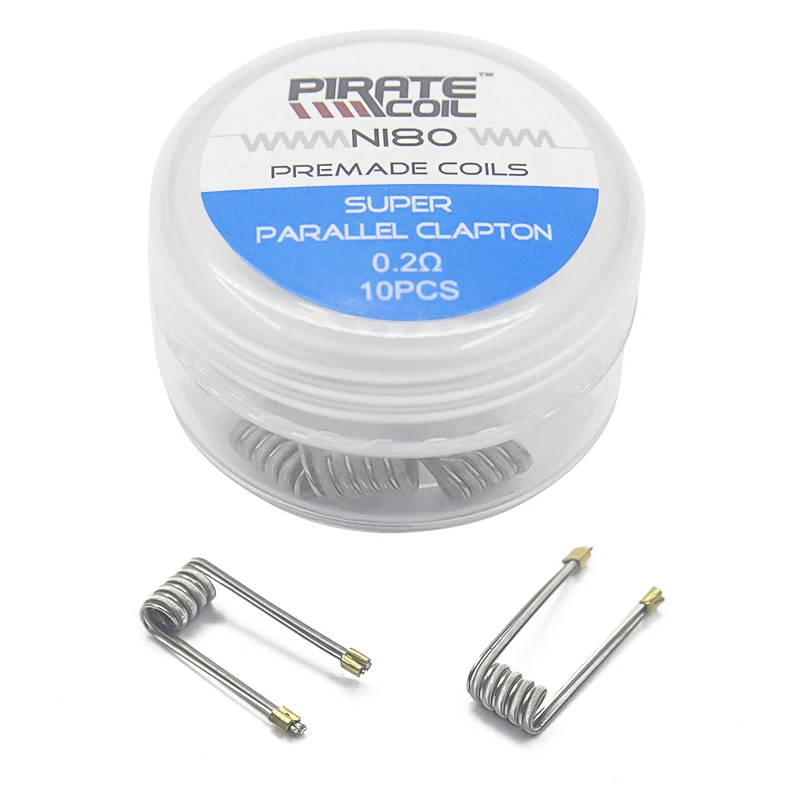 

New Prebuilt Coils Ni80 Gatlin Coil for Electronic Cigarette 0.2Ohm Atomizer Vape Heating Wire