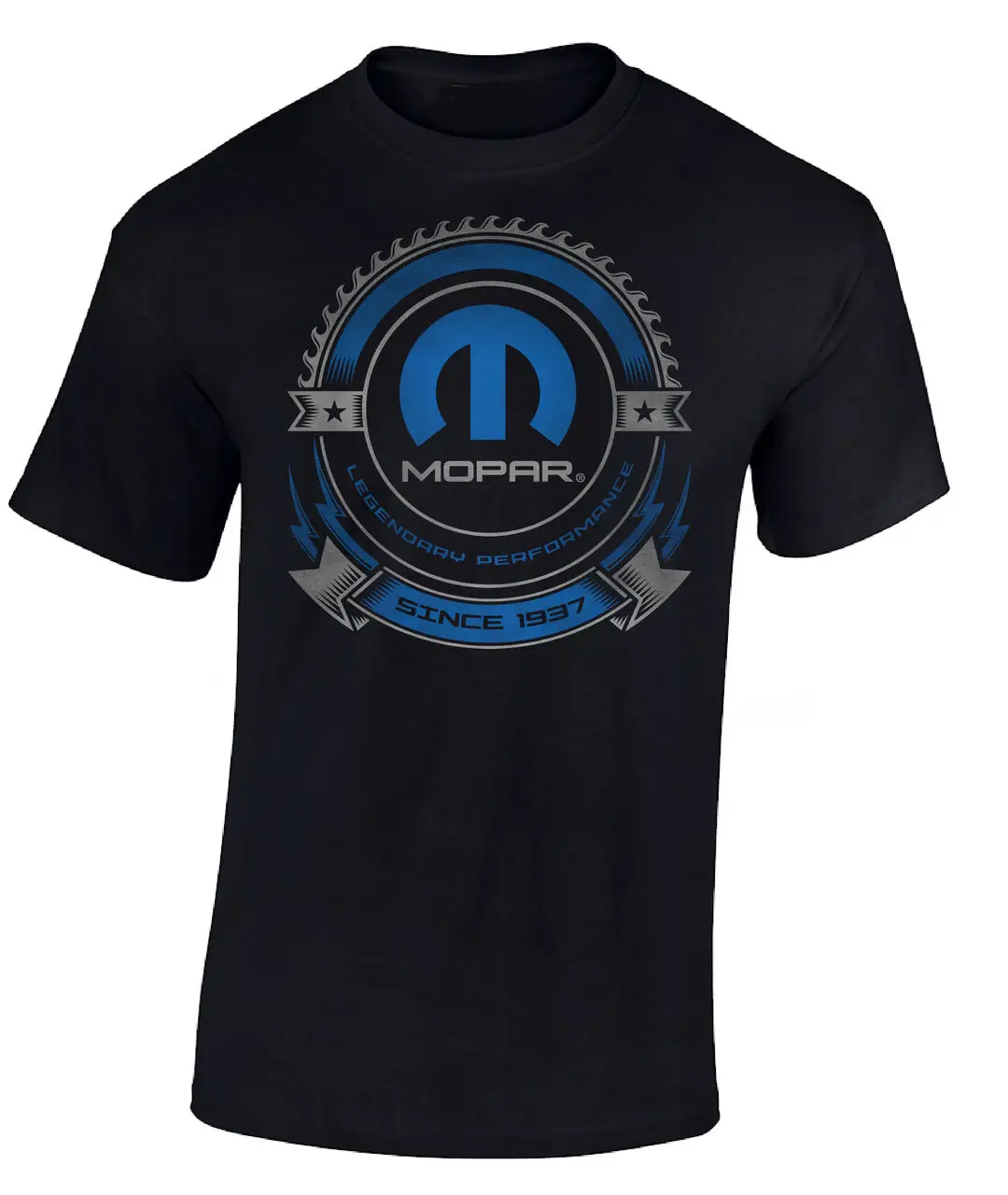 MOPAR LEGENDARY AUTHORITY SINCE 1937 MEN'S COTTON BLACK TEE SHIRT 2019 High quality Brand T shirt Casual Short | Мужская одежда