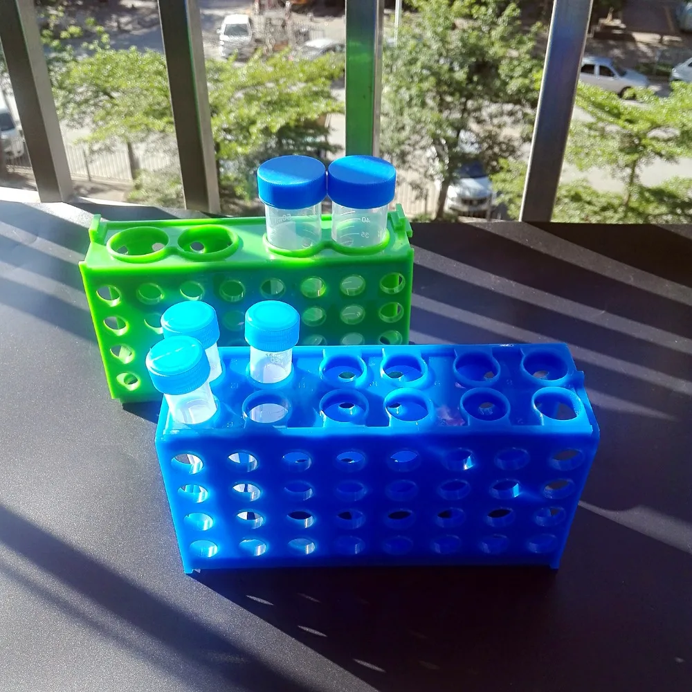 2 piece laboratory test tube Rack plastic centrifuge tubes Box for 0.5ml, 1.5ml, 10ml,15ml, 50ml tubes