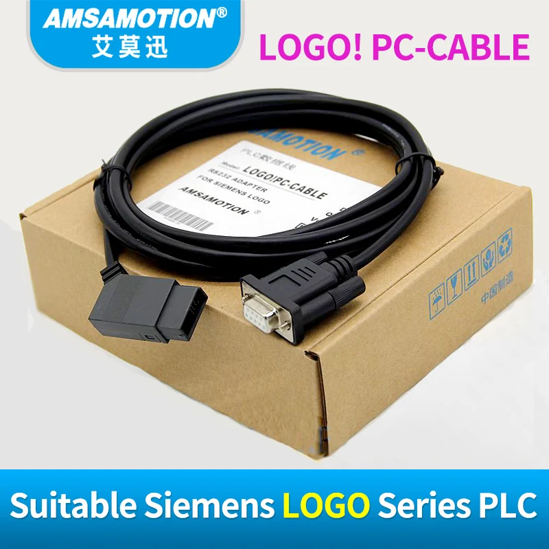 Pаспродажа font b USB b font LOGO изолированный для Siemens LOGO Series PLC программируемый кабель логотип! font b Usb b font кабель RS232 кабель логотип PC CABLE PC 6ED1057 1AA01 0BA0