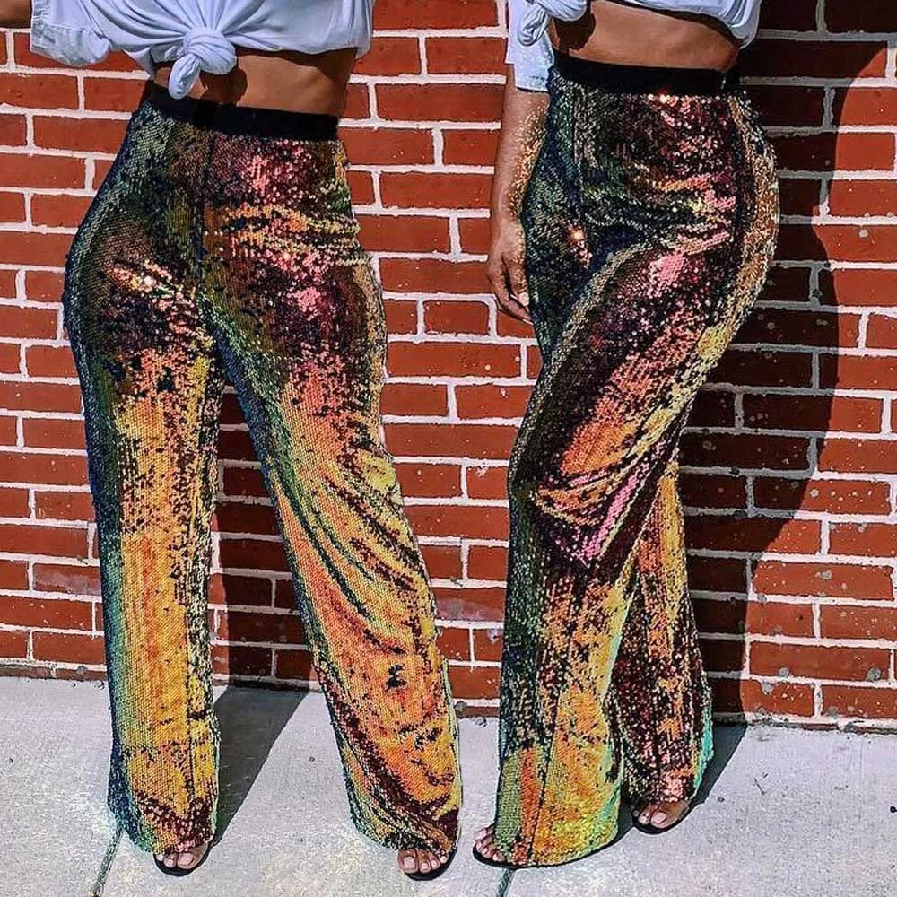 sparkle pants outfit