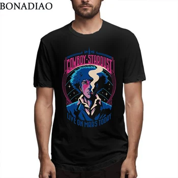 

Cowboy Bebop Spike Spiege T Shirt Popular Anime Awesome Custom Tee Shirt Organic Cotton S-6XL Plus Size Tshirt Camiseta