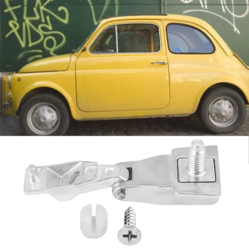 Auto Outer Door Handle Hinge Repair Tool Kit OS or NS for Fiat 500 51939041 519645 Chrome Metal Auto Outer Door Handle Hinge Repair Tool Kit OS or NS for Fiat 500 51939041 519645 Chrome Metal