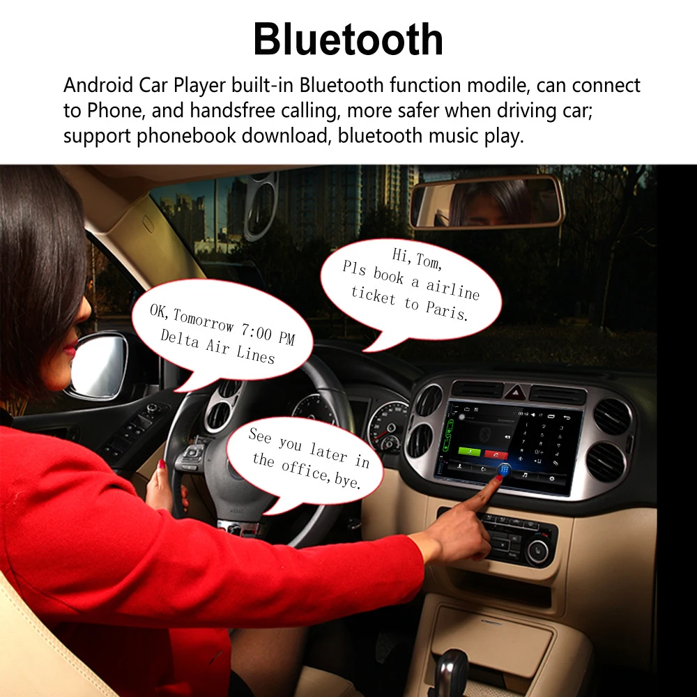 Flash Deal 7 " GPS Full Touch Screen Navigation Machine Auto Quad-core MP5 Dual-spindle Bluetooth Hands-free Rear View Truck Recorder 7