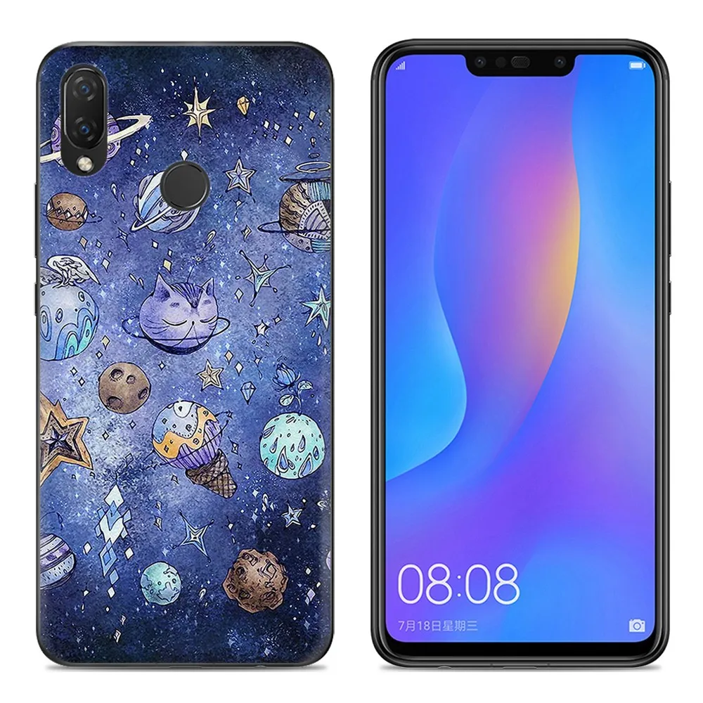 KHW1936J_1_Colorful Soft Case for Huawei Nova 3i Huawei P Smart Plus 6.3 inch