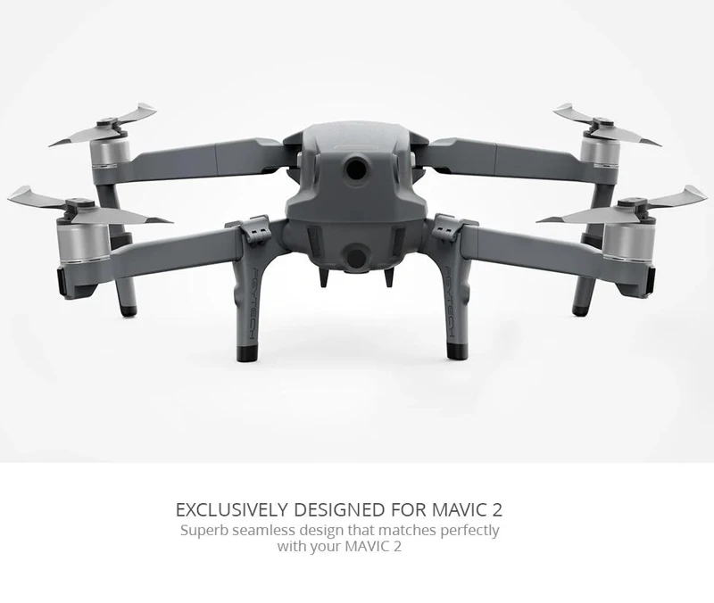 PGYTECH Mavic 2 Pro Zoom быстрый выпуск шасси расширения высокая прочность ноги для DJI Mavic 2 камера Дрон аксессуары