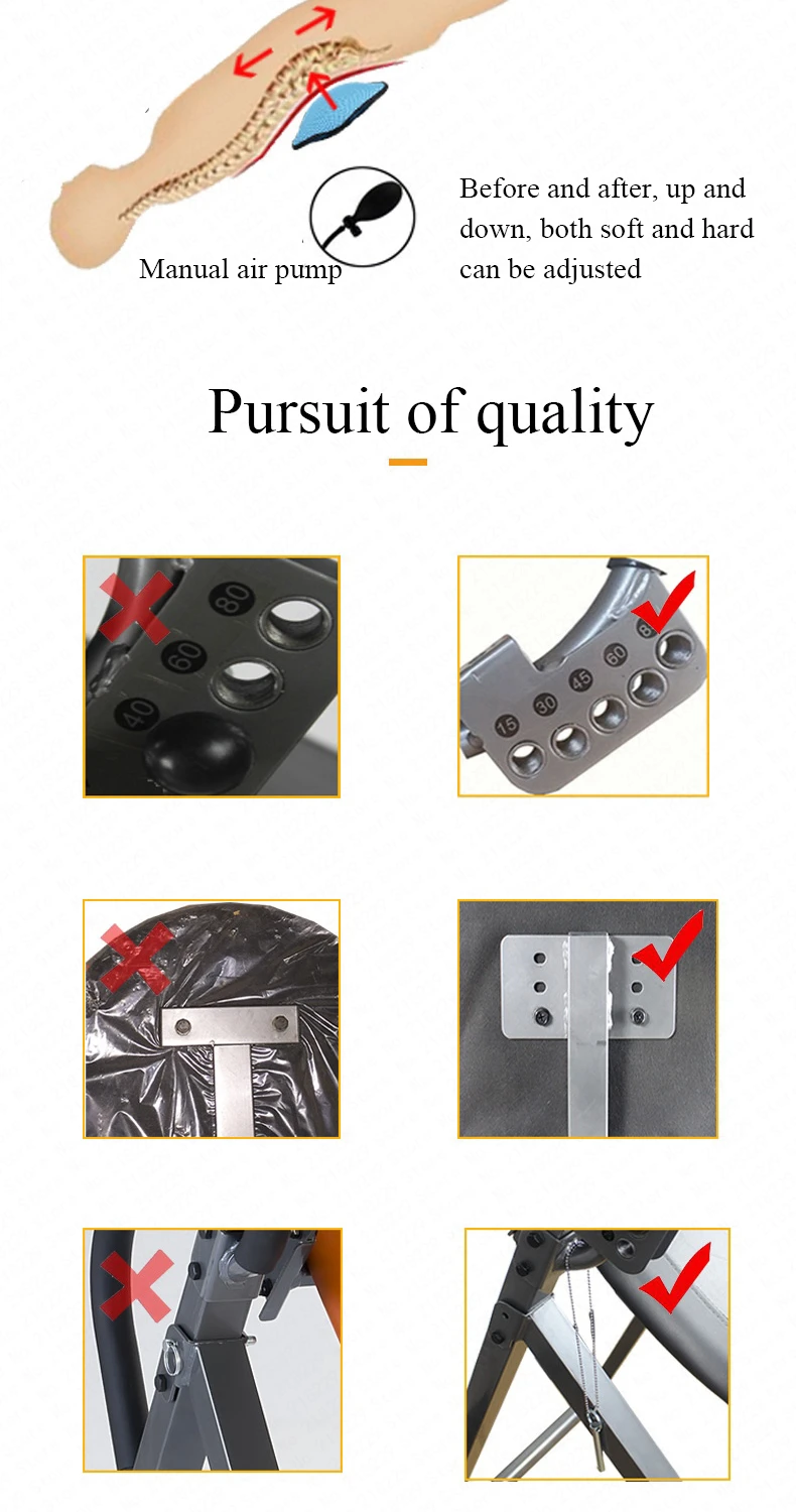 15% машина для растягивания спины для обезболивания Терапия Инверсии Таблица здоровья Pro инверсия поясничная перевернутая машина