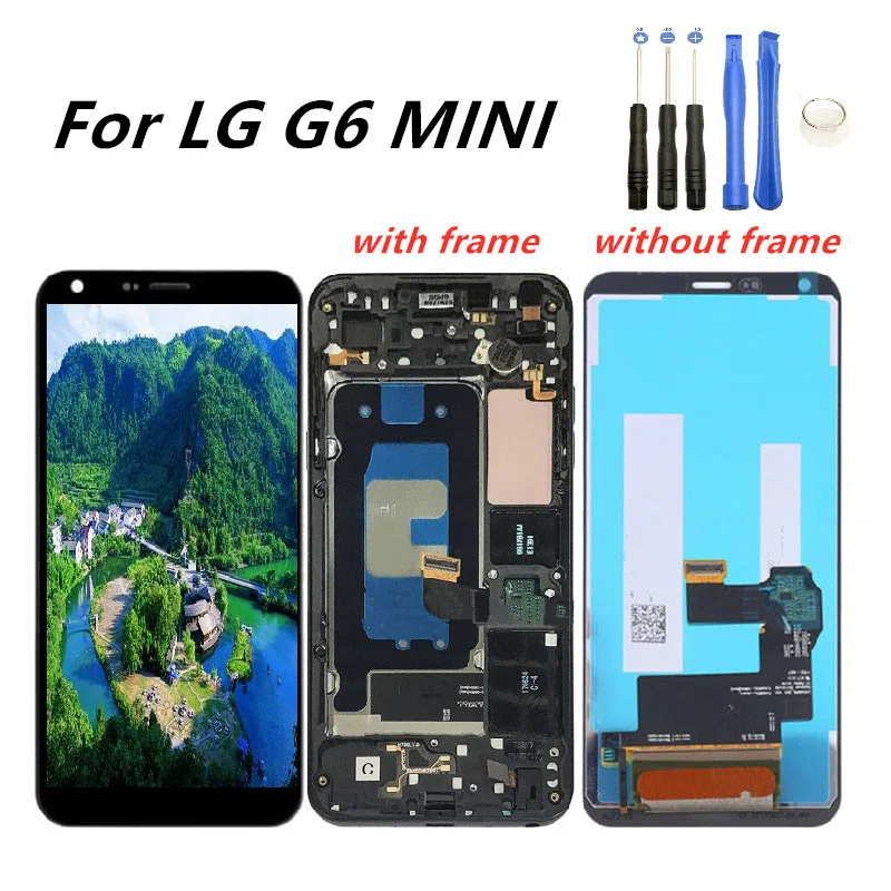 

For LG G6 MINI M700 M700A M700N US700 M703 M700H M700Y LCD Display Touch Screen Digitizer Assembly With Frame Free tools